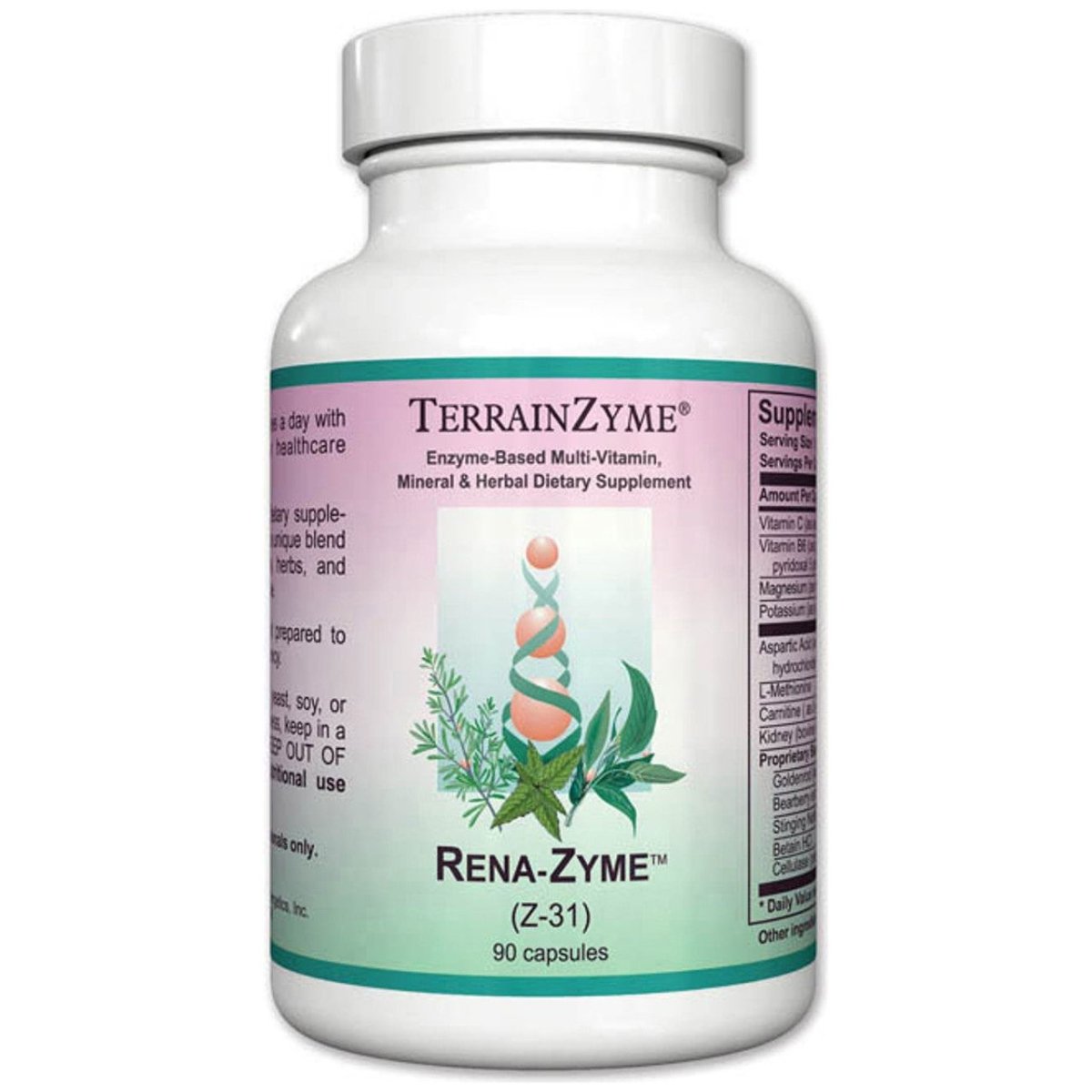 Apex Energetics Rena-Zyme 90 Gélules - Z31
