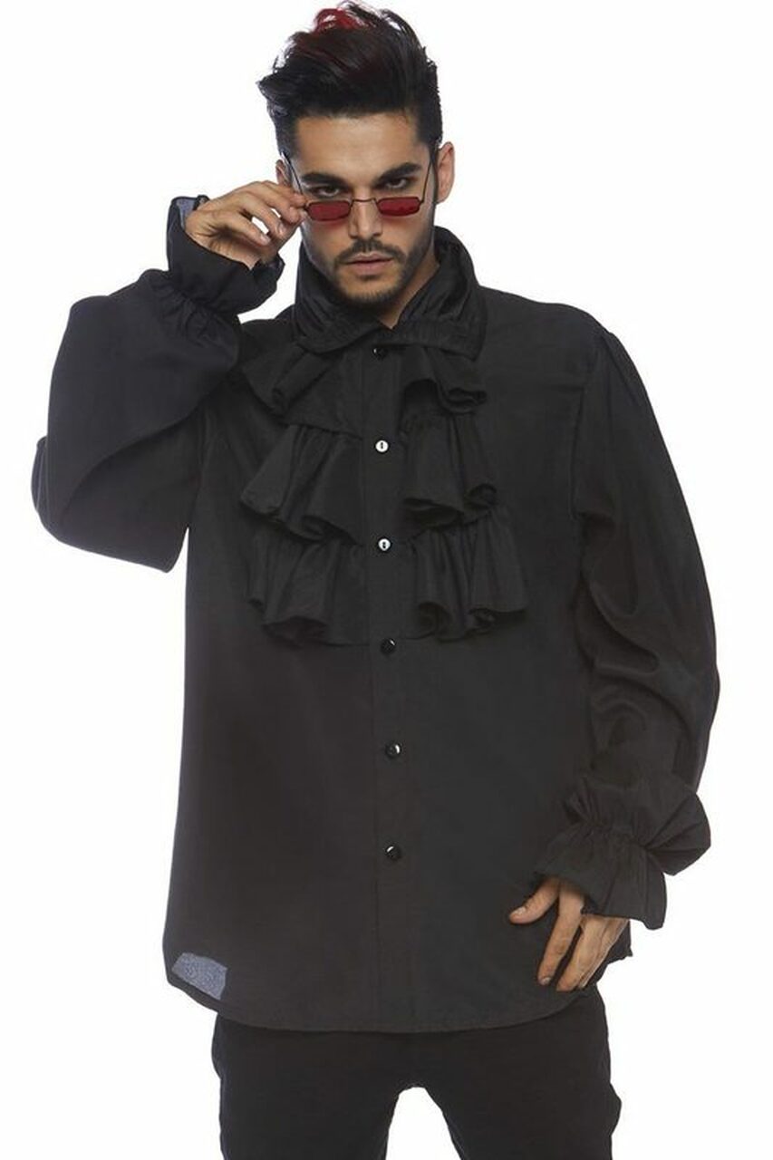 Ruffle Front Shirt