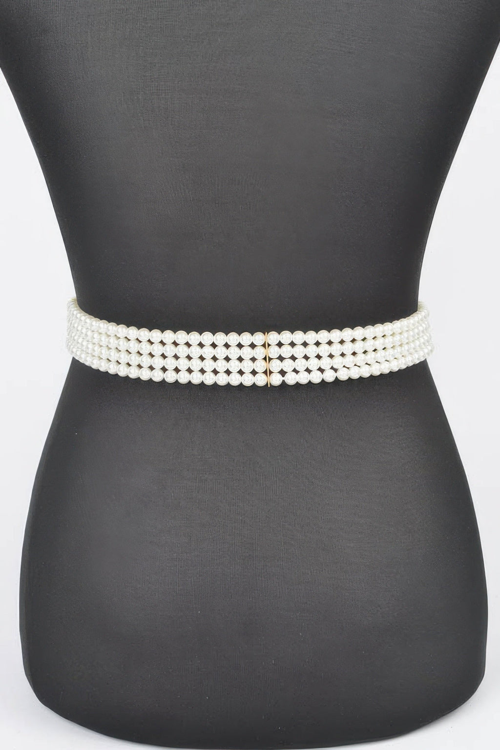 Ceinture élastique fausses perles