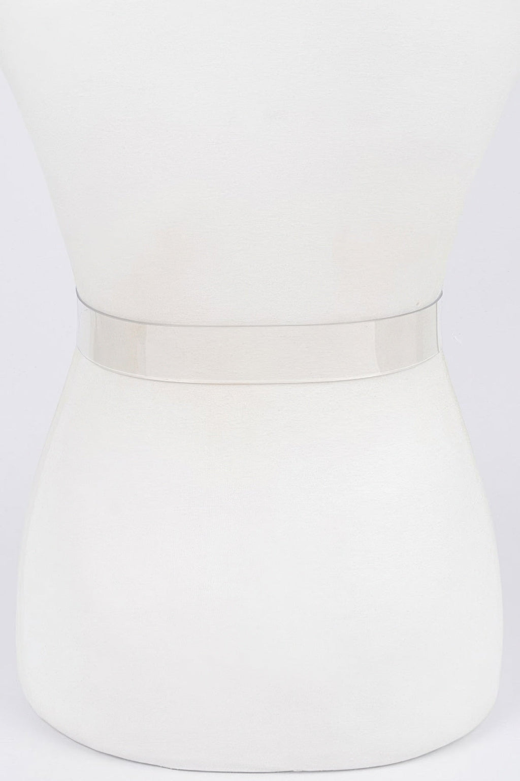 Ceinture végane à boucle métallique