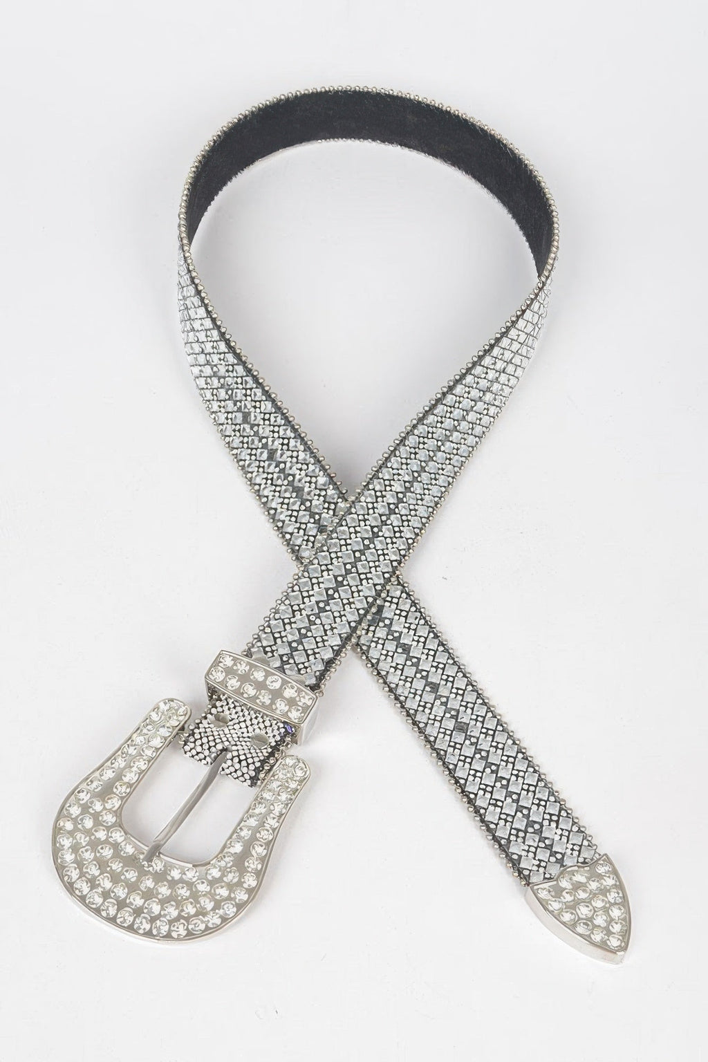 Ceinture style western à strass