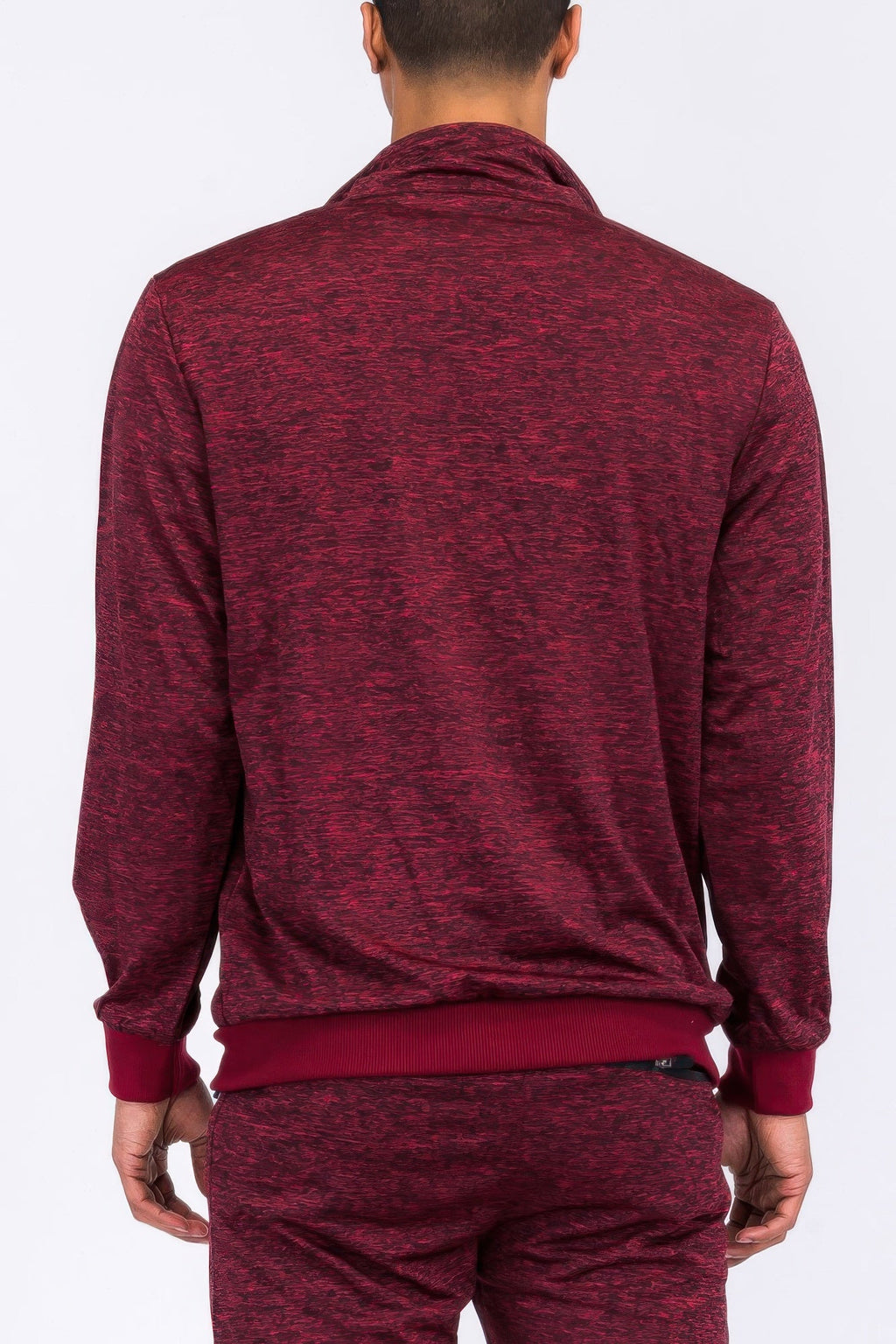 Veste de survêtement marbrée pour homme