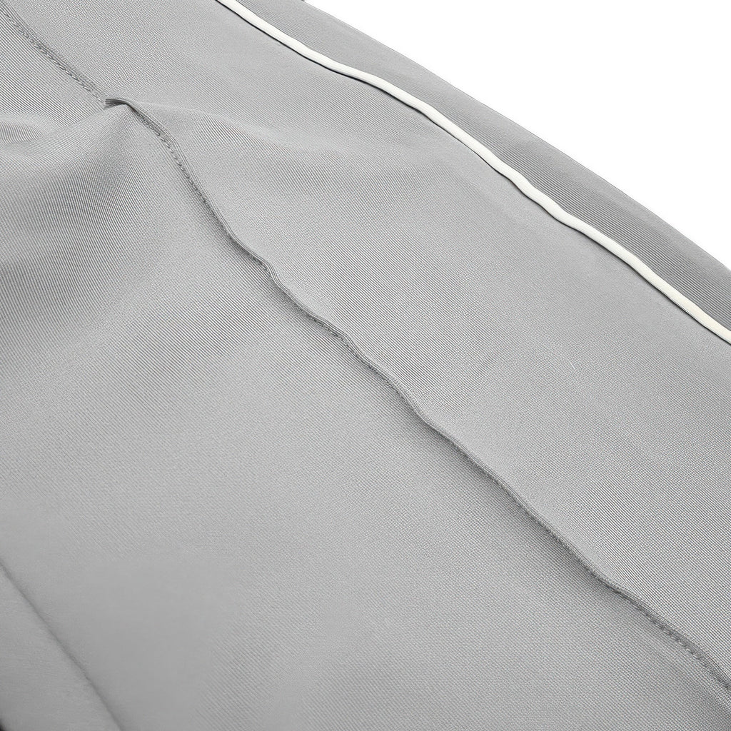 Pantalon flare empilé à la coupe droite pour homme