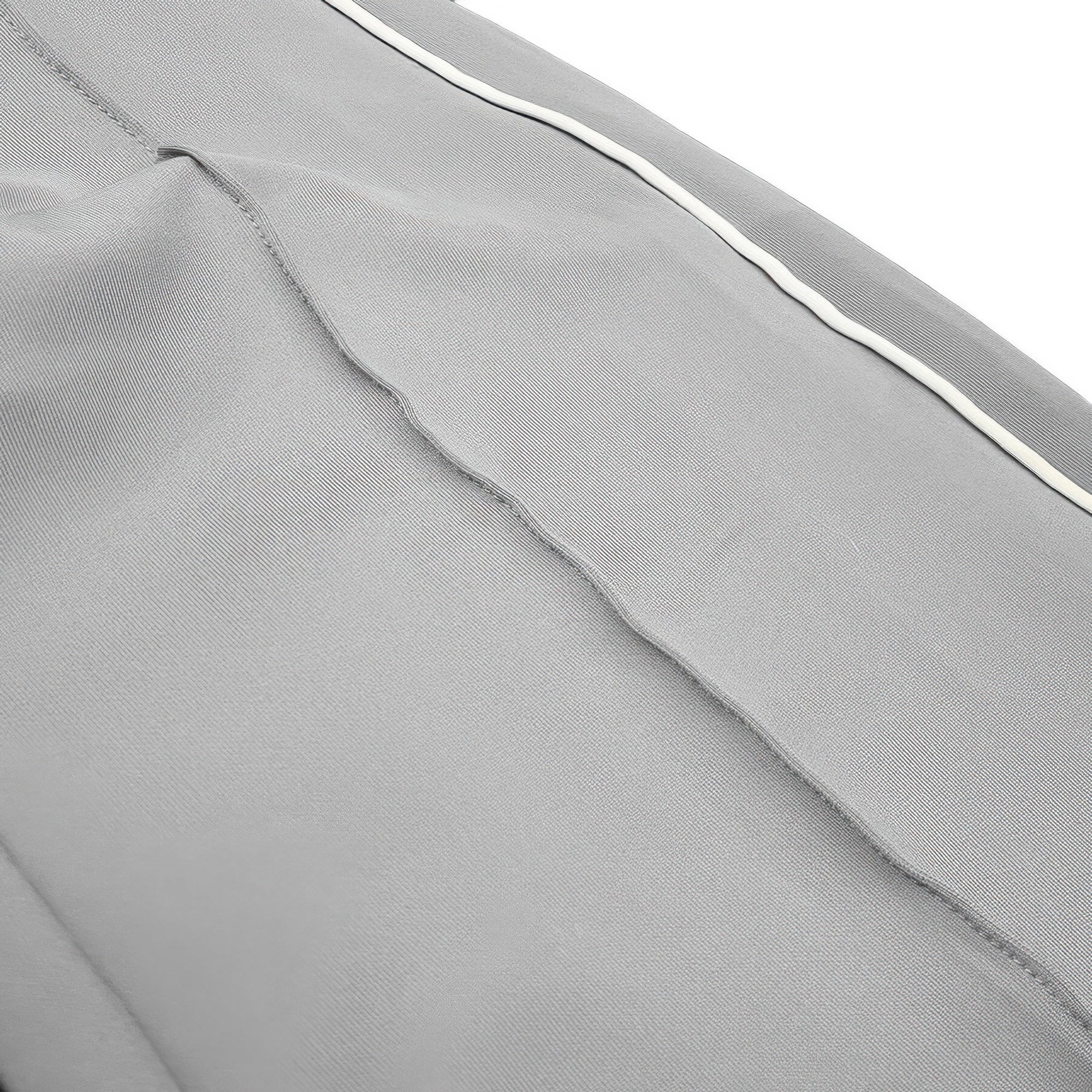 Pantalon flare empilé à la coupe droite pour homme