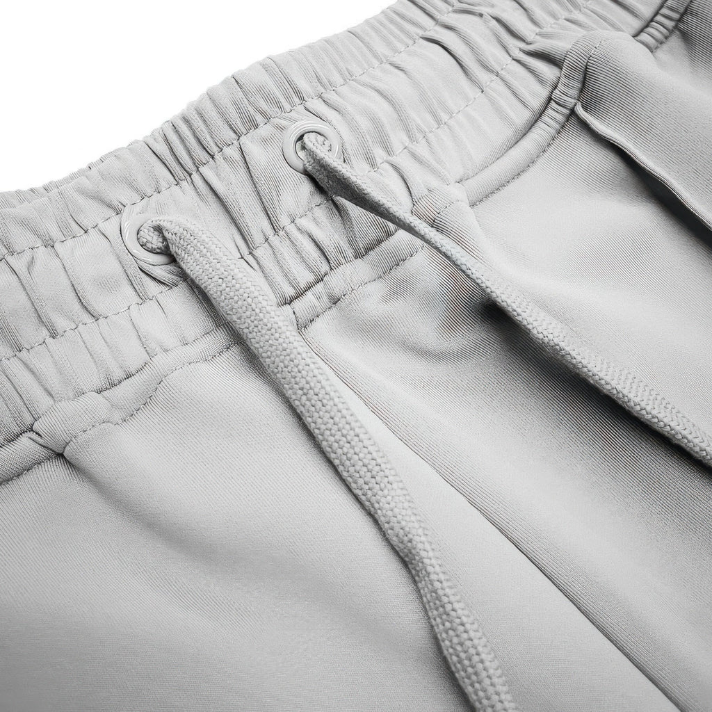 Pantalon flare empilé à la coupe droite pour homme