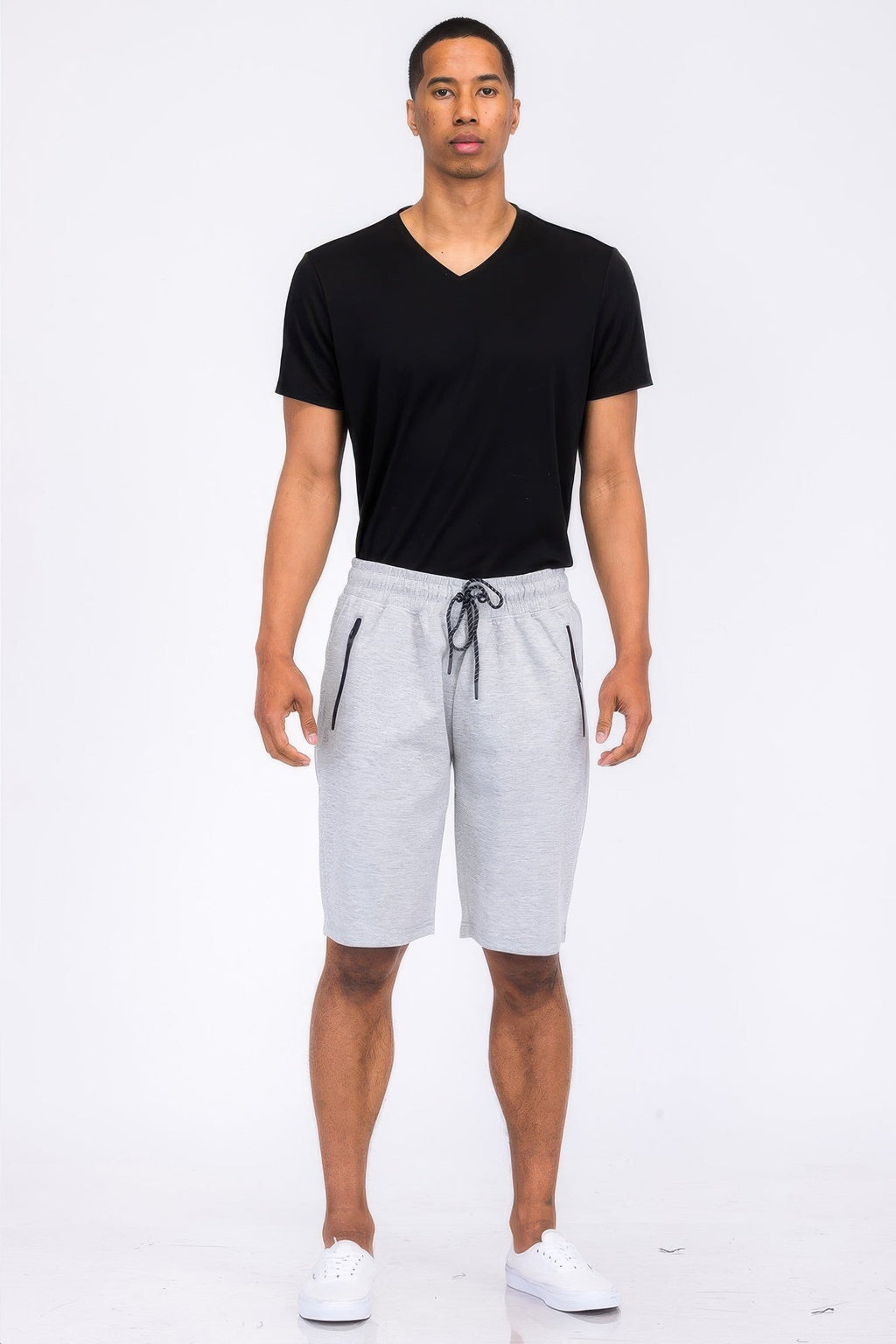 Short de survêtement lounge en coton mélangé pour homme
