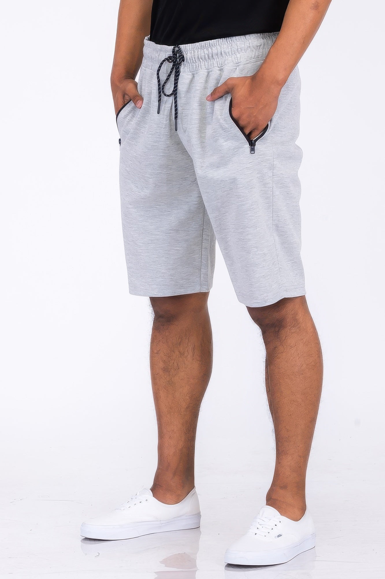 Short de survêtement lounge en coton mélangé pour homme