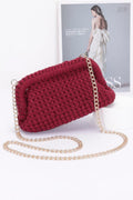 Pochette en coton tressé