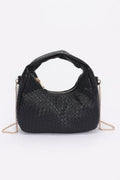 Sac hobo en similicuir gaufré