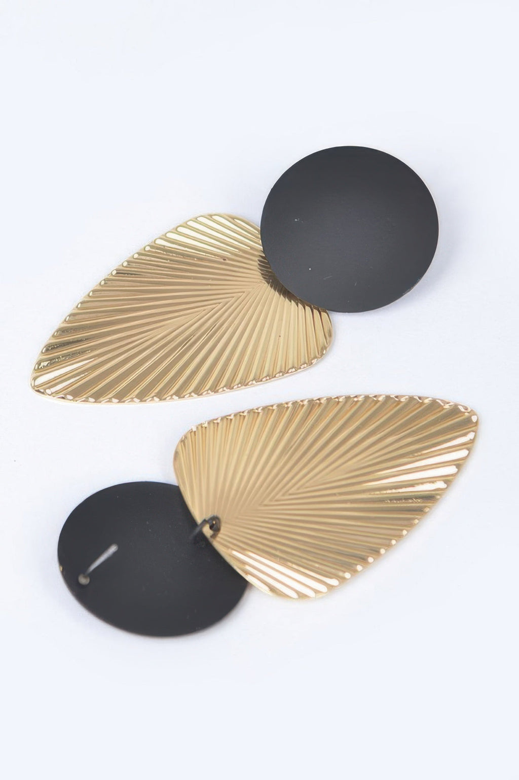 Boucles d'oreilles pendantes Formes géométriques 7,5 cm