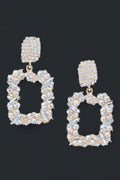 Boucles d'oreilles en strass