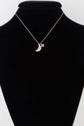 Collier Soleil et Lune Orné de Bijoux