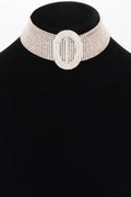 Collier ras de cou en strass