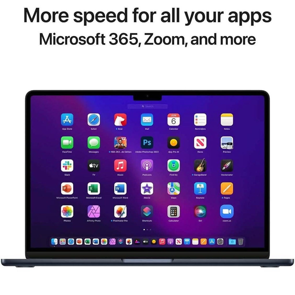 Apple MacBook Air 2022, Puce M2, Écran 13,6 pouces, 8 Go, 256 Go, MLY33LL/A (Reconditionné)