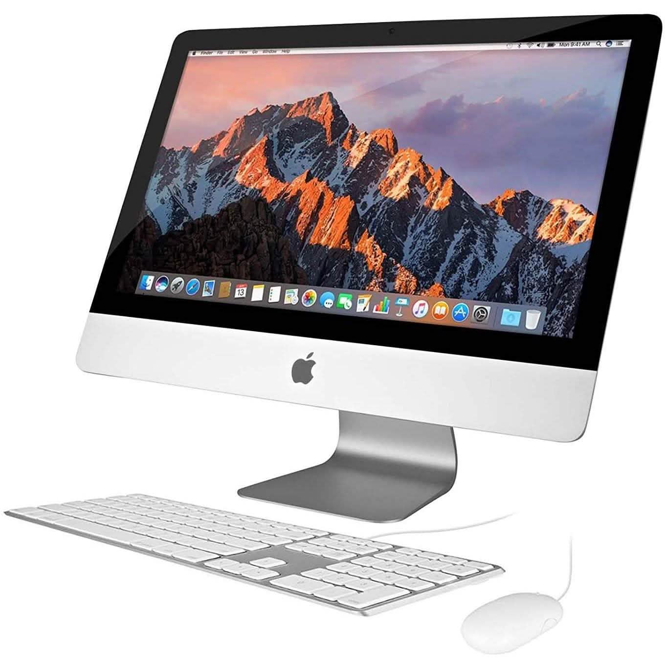 Apple iMac 21,5" (ME086LL/A) Intel Core i5 (2,7 GHz) 8 Go de mémoire 1 To de disque dur Argent (reconditionné)