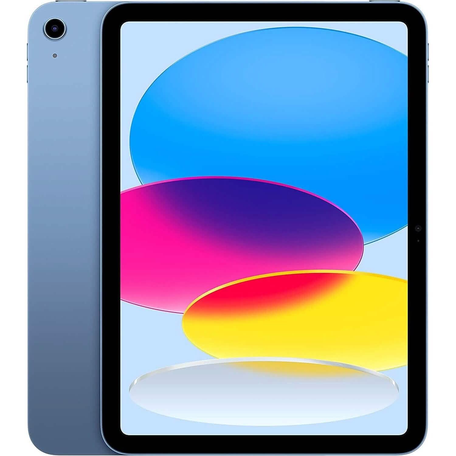 Apple iPad 10.9 pouces 10e génération (2022) 64 Go Bleu Wi-Fi A2696 (Reconditionné)