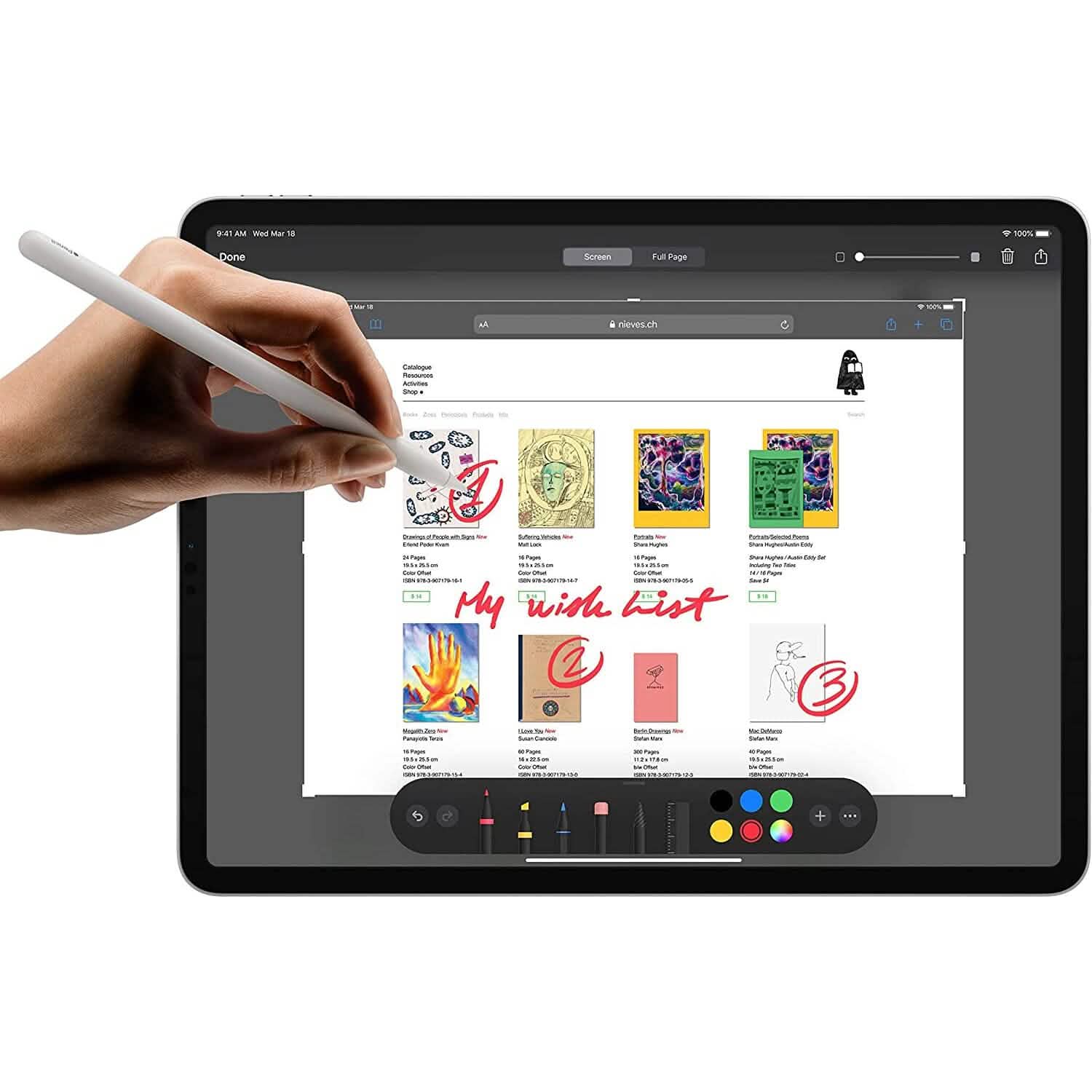 Apple iPad Pro 11 pouces 512 Go Wi-Fi + Cellular 4G 2e génération (reconditionné)