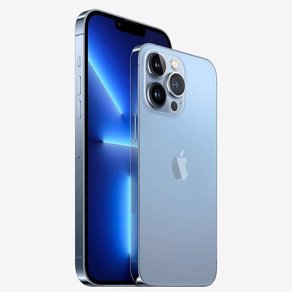 Apple iPhone 13 Pro Max, 256 Go, Bleu Sierra - Débloqué (Reconditionné)