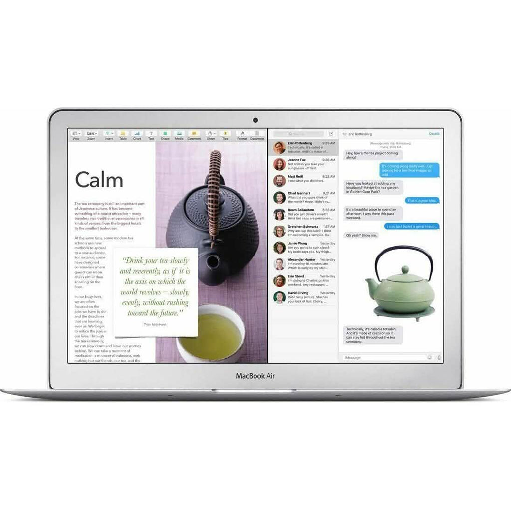 Apple MacBook Air 13" 1,6 GHz 128 Go SSD 8 Go RAM (Reconditionné)
