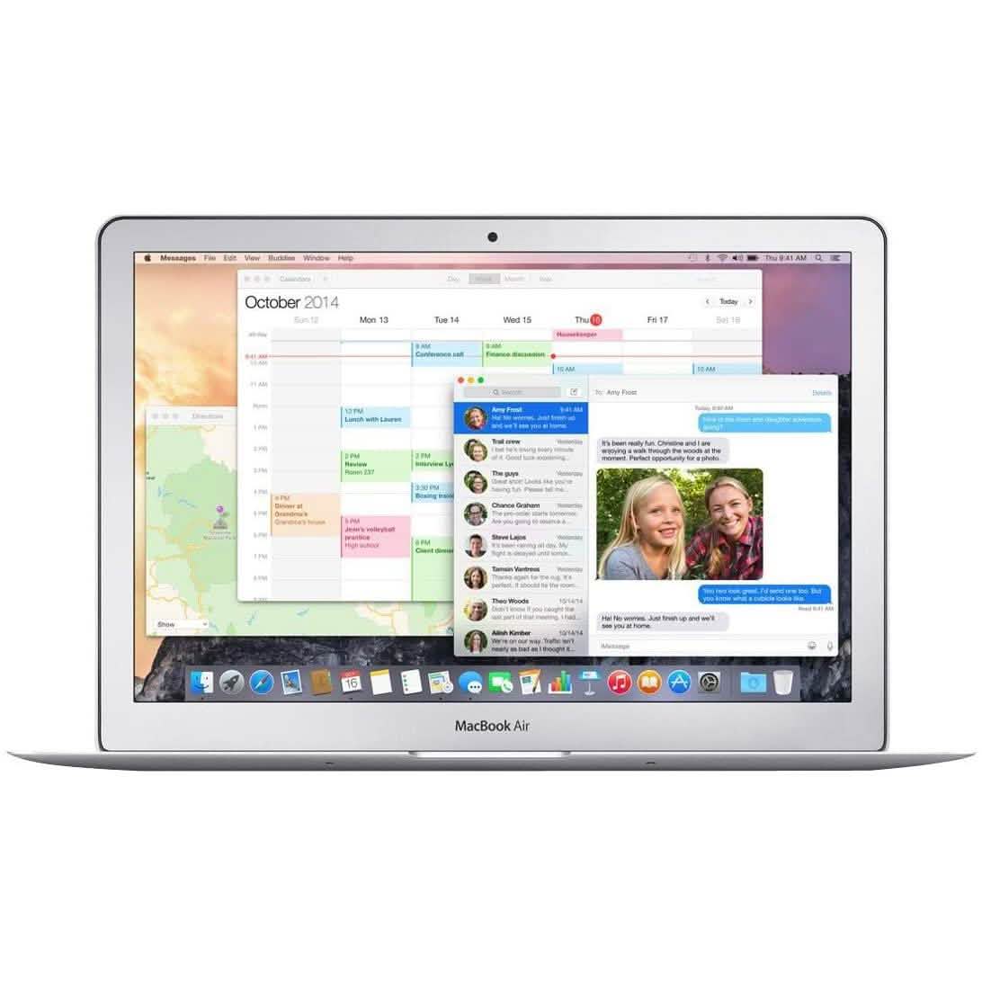 Apple Macbook Air 13" i5 1,6 GHz 8 Go RAM 256 Go SSD Argent MJVG2LL/A (Reconditionné)