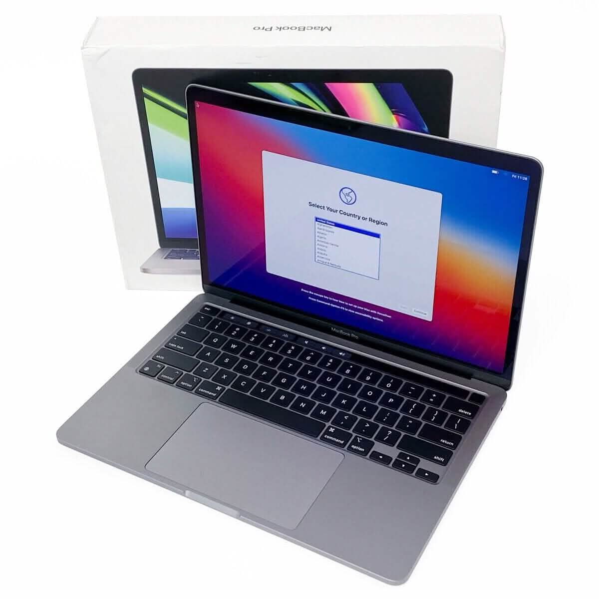 Apple MacBook Pro 2020 13" M1 3.2GHz 8 cœurs 8 Go RAM 256 Go MYDA2LL/A (Reconditionné)