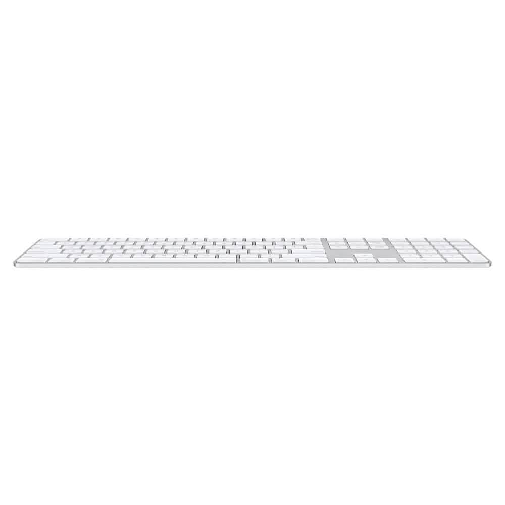 Apple Magic Keyboard avec Touch ID et pavé numérique - Anglais (États-Unis) - Touches blanches