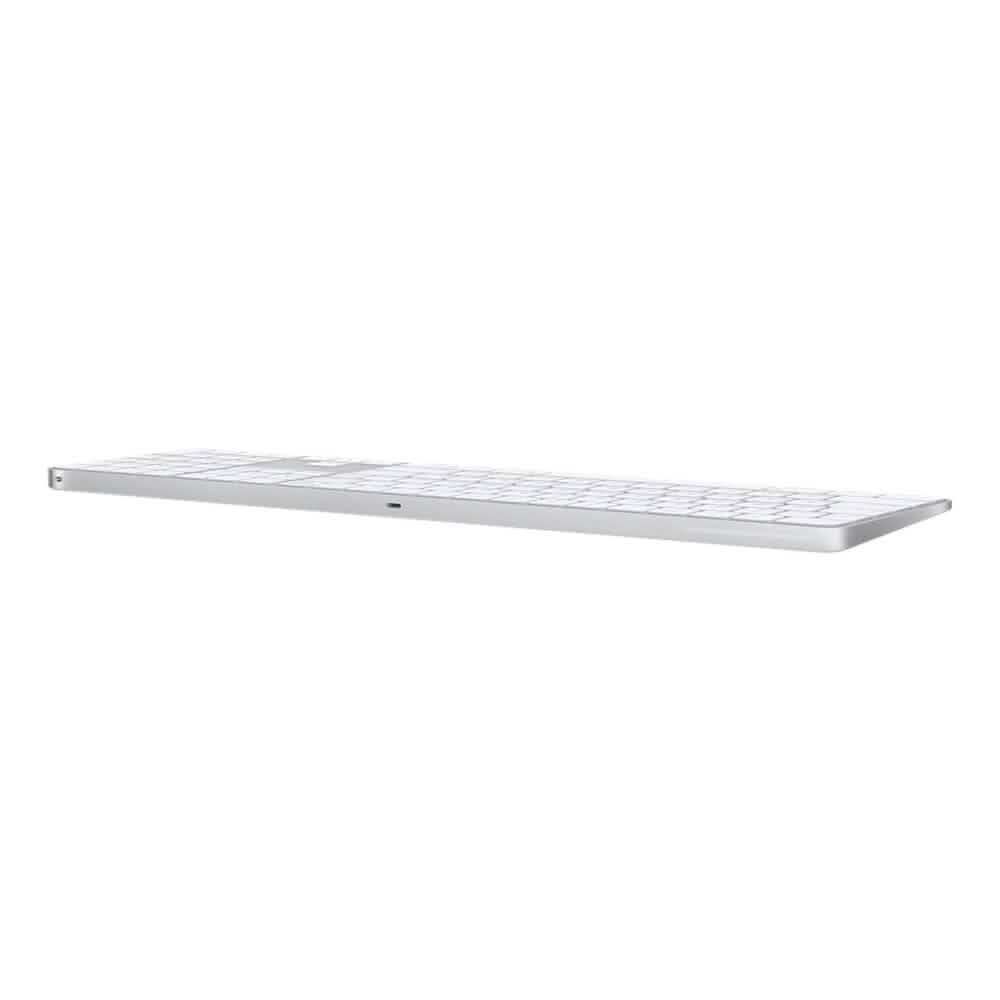 Apple Magic Keyboard avec Touch ID et pavé numérique - Anglais (États-Unis) - Touches blanches