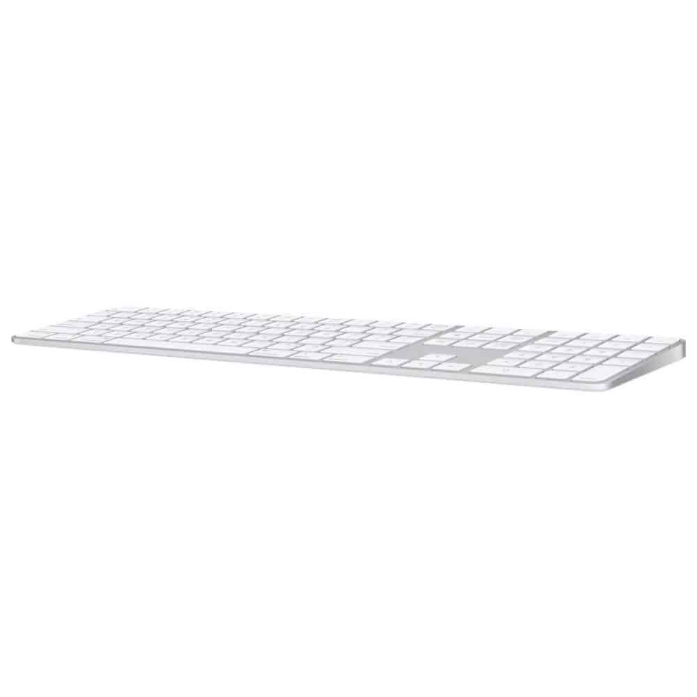 Apple Magic Keyboard avec Touch ID et pavé numérique - Anglais (États-Unis) - Touches blanches
