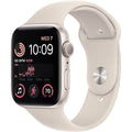 Apple Watch SE 2ème génération 40 mm GPS Lumière stellaire avec bracelet sport S/M Lumière stellaire (Reconditionné)