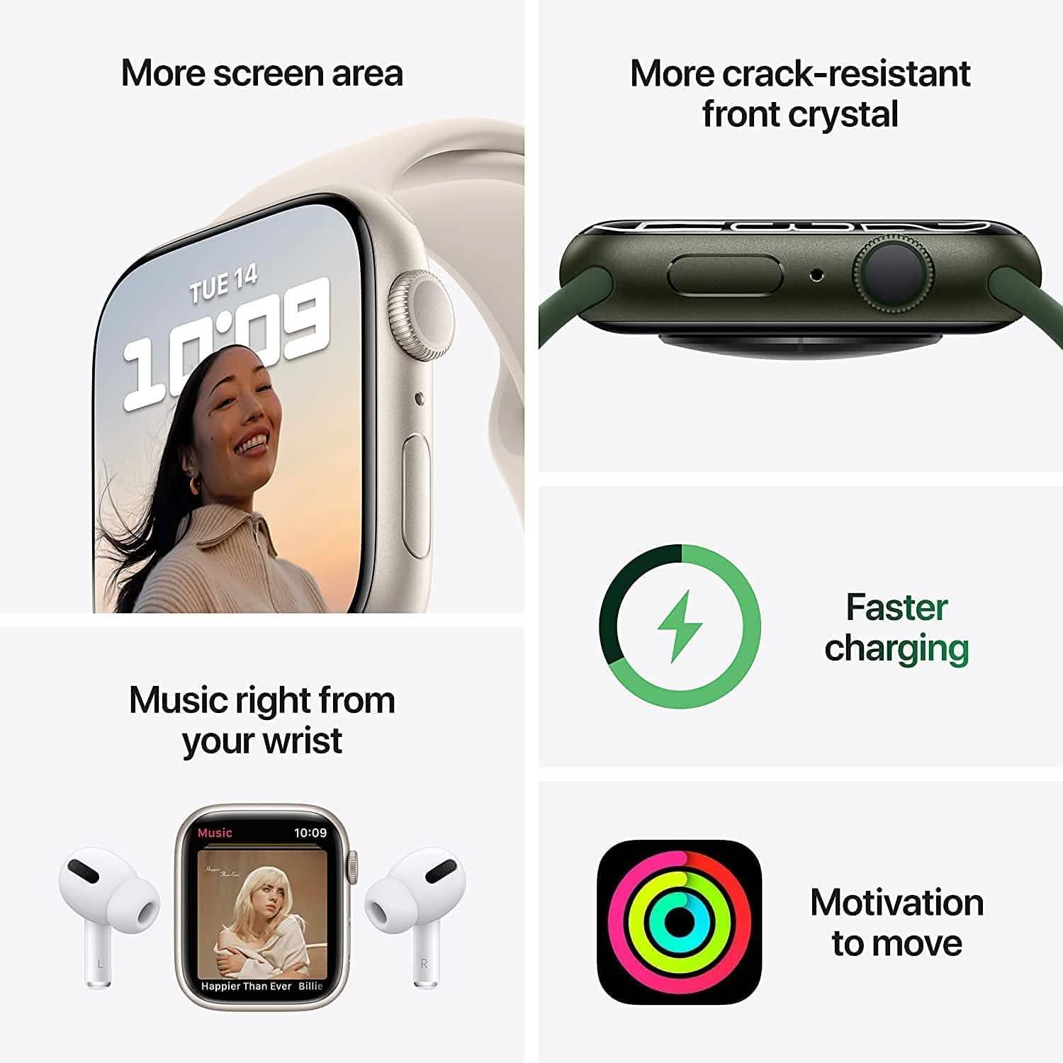 Apple Watch Series 7 GPS (Reconditionné)