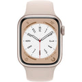 Apple Watch Series 8 (GPS) Boîtier en aluminium 41 mm avec bracelet sport - Taille S/M (Reconditionnée)