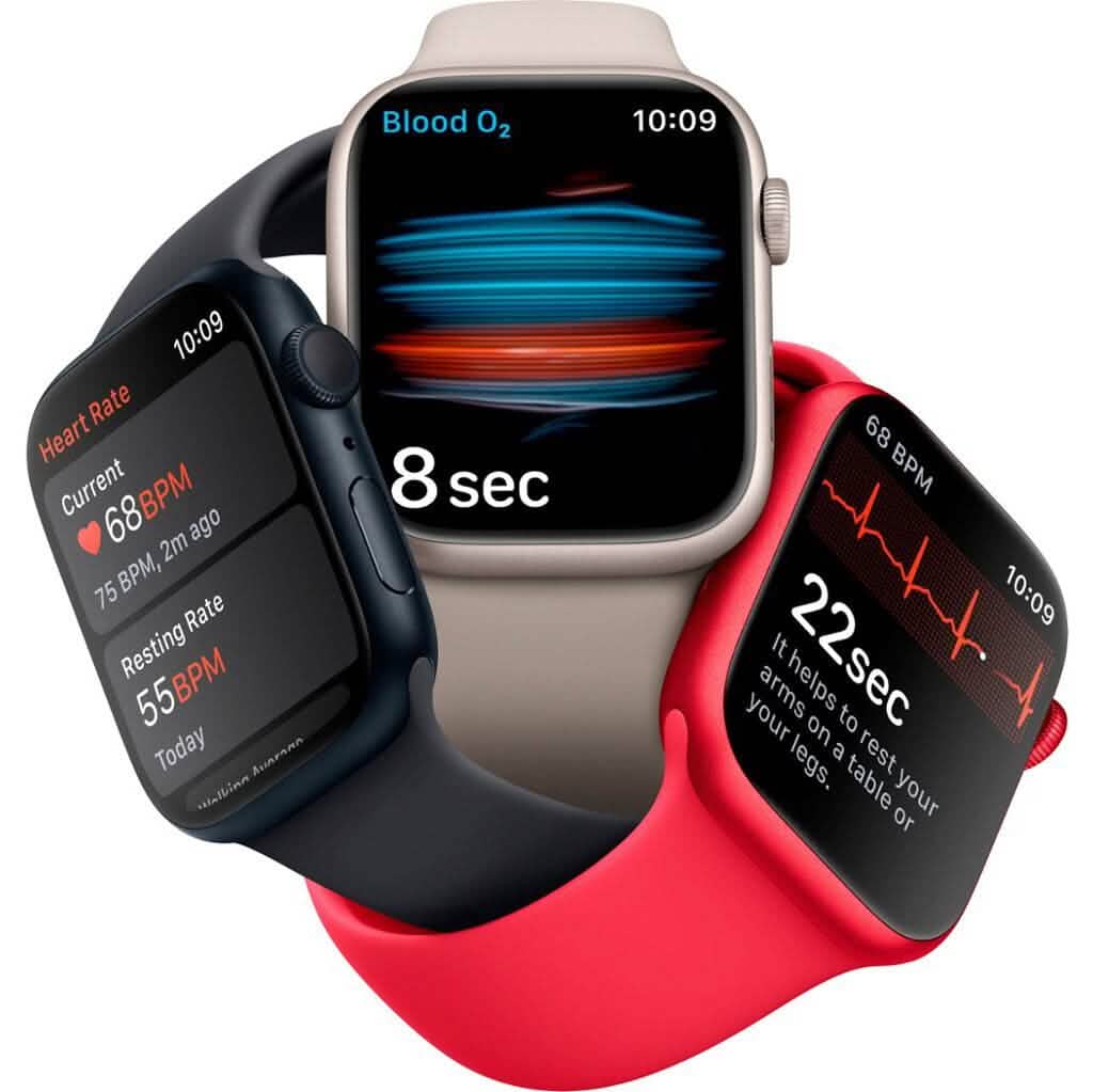 Apple Watch Series 8 (GPS + Cellulaire) (Reconditionnée)