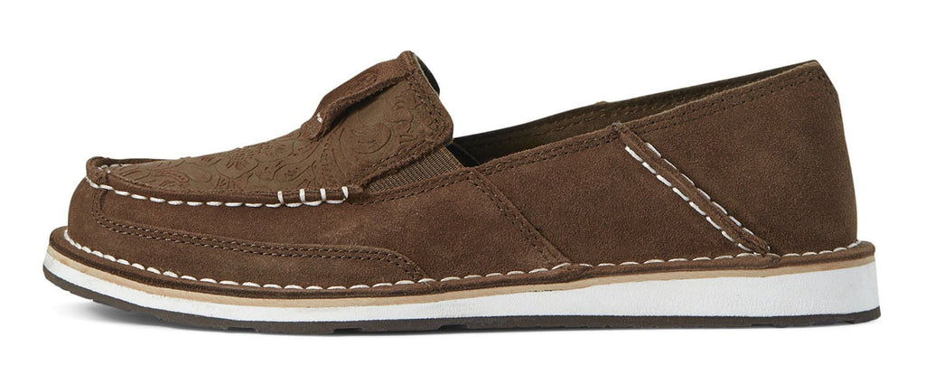 Chaussures à enfiler Ariat Cruiser pour femme – Mocassins décontractés et légers à bout mocassin pour un usage quotidien