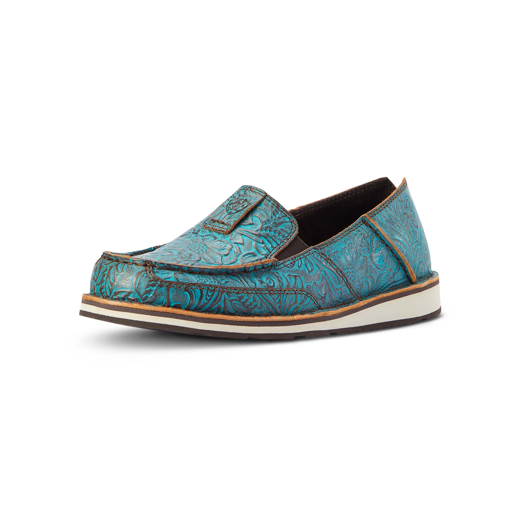 Chaussures à enfiler Ariat Cruiser pour femme – Mocassins décontractés et légers à bout mocassin pour un usage quotidien