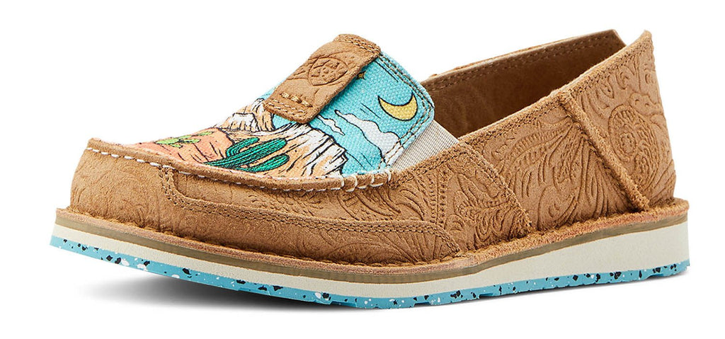 Chaussures à enfiler Ariat Cruiser pour femme – Mocassins décontractés et légers à bout mocassin pour un usage quotidien