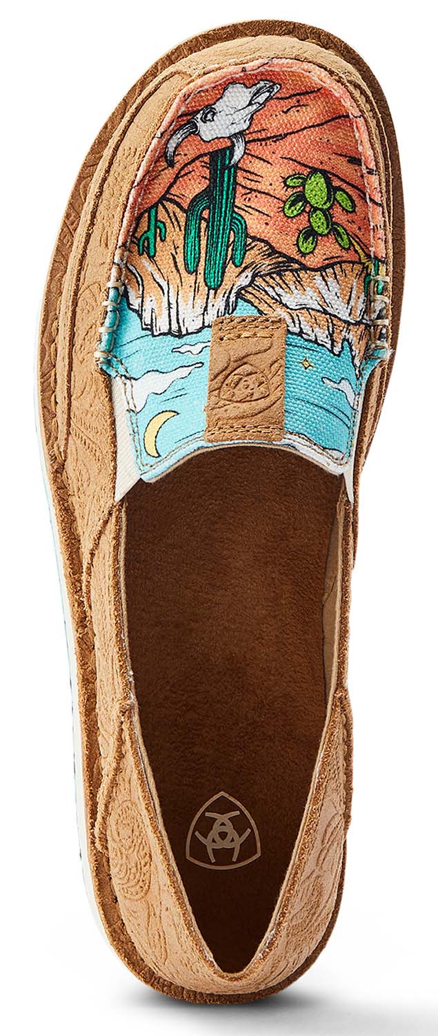 Chaussures à enfiler Ariat Cruiser pour femme – Mocassins décontractés et légers à bout mocassin pour un usage quotidien