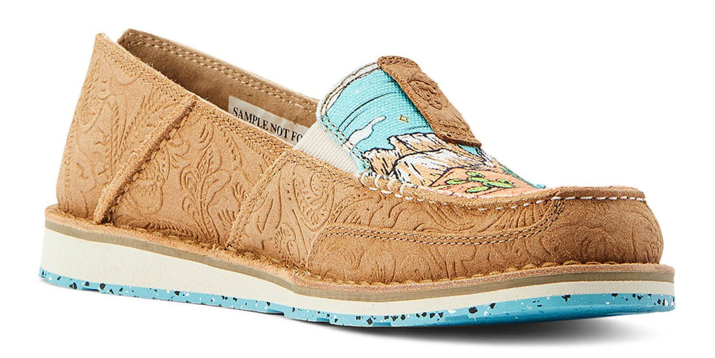Chaussures à enfiler Ariat Cruiser pour femme – Mocassins décontractés et légers à bout mocassin pour un usage quotidien