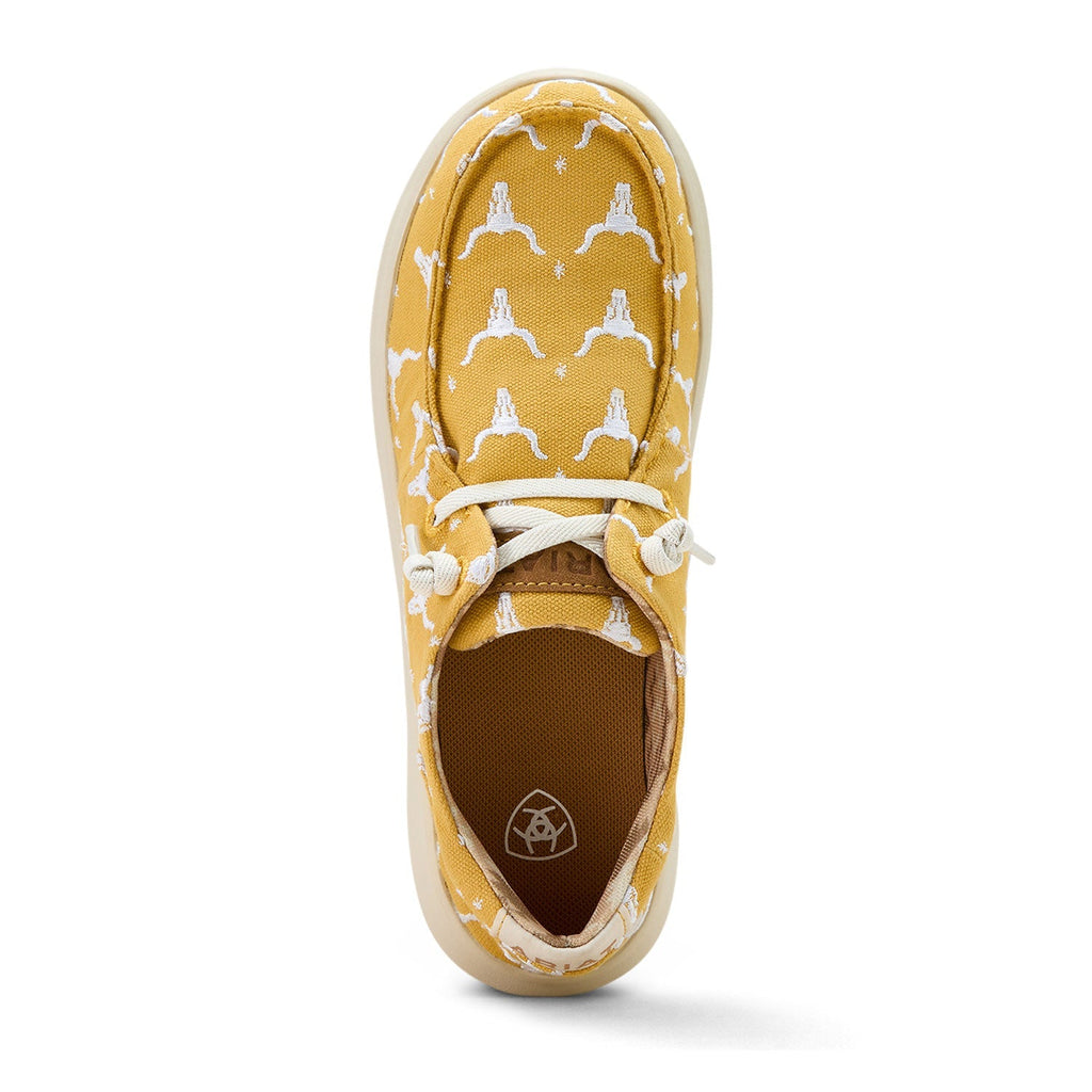 Chaussures à enfiler décontractées Ariat Hilo pour femme avec lacets sans nœuds – Confortables pour le quotidien