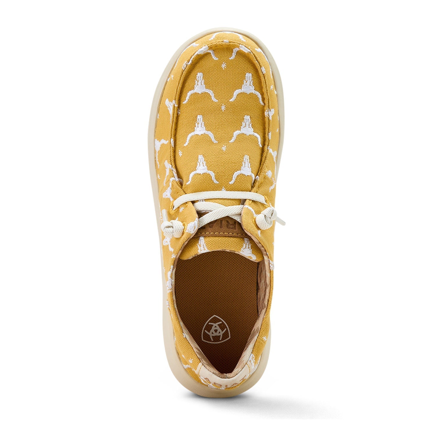 Chaussures à enfiler décontractées Ariat Hilo pour femme avec lacets sans nœuds – Confortables pour le quotidien