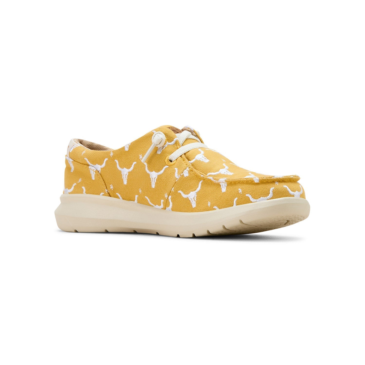 Chaussures à enfiler décontractées Ariat Hilo pour femme avec lacets sans nœuds – Confortables pour le quotidien