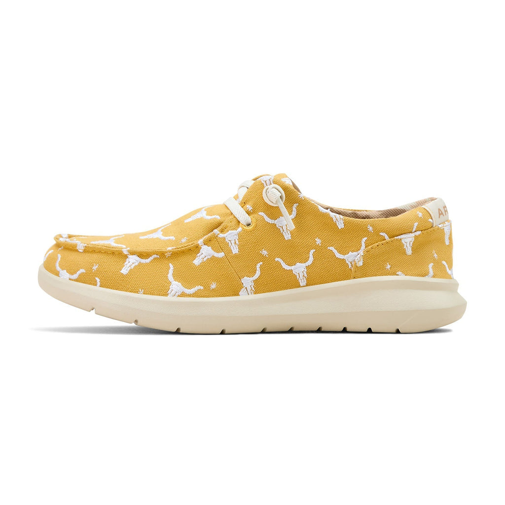 Chaussures à enfiler décontractées Ariat Hilo pour femme avec lacets sans nœuds – Confortables pour le quotidien