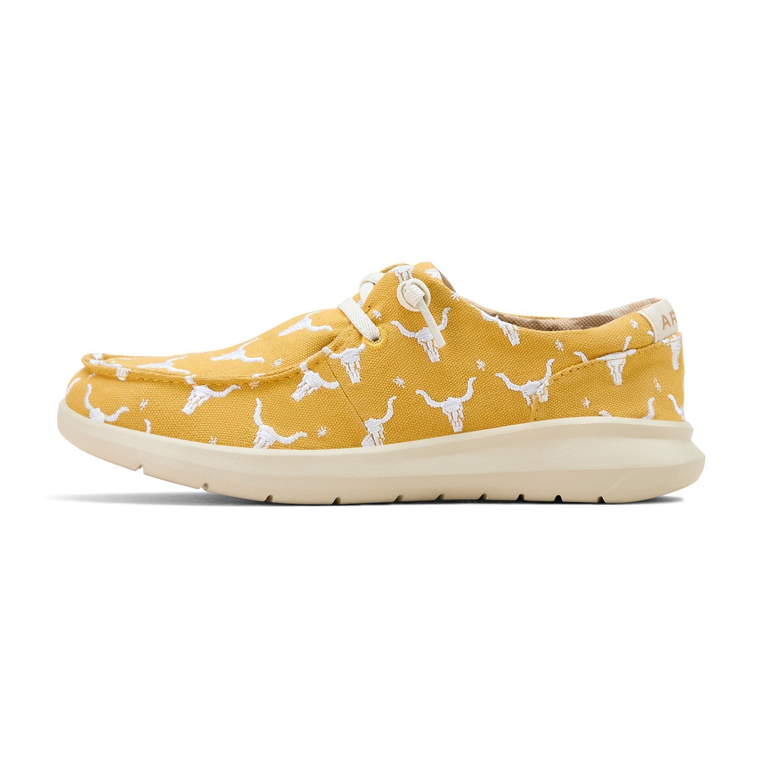 Chaussures à enfiler décontractées Ariat Hilo pour femme avec lacets sans nœuds – Confortables pour le quotidien