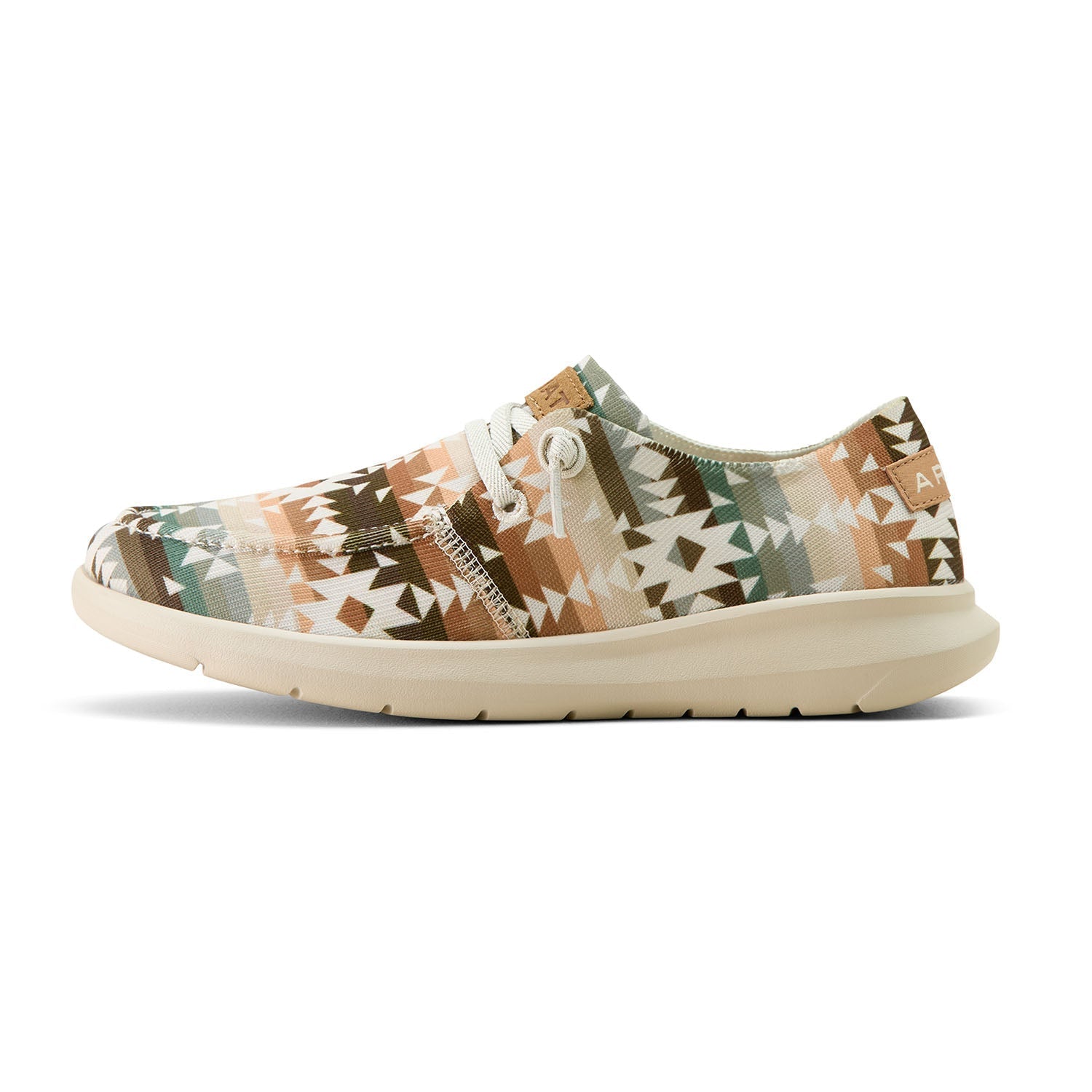 Chaussures à enfiler décontractées Ariat Hilo pour femme avec lacets sans nœuds – Confortables pour le quotidien