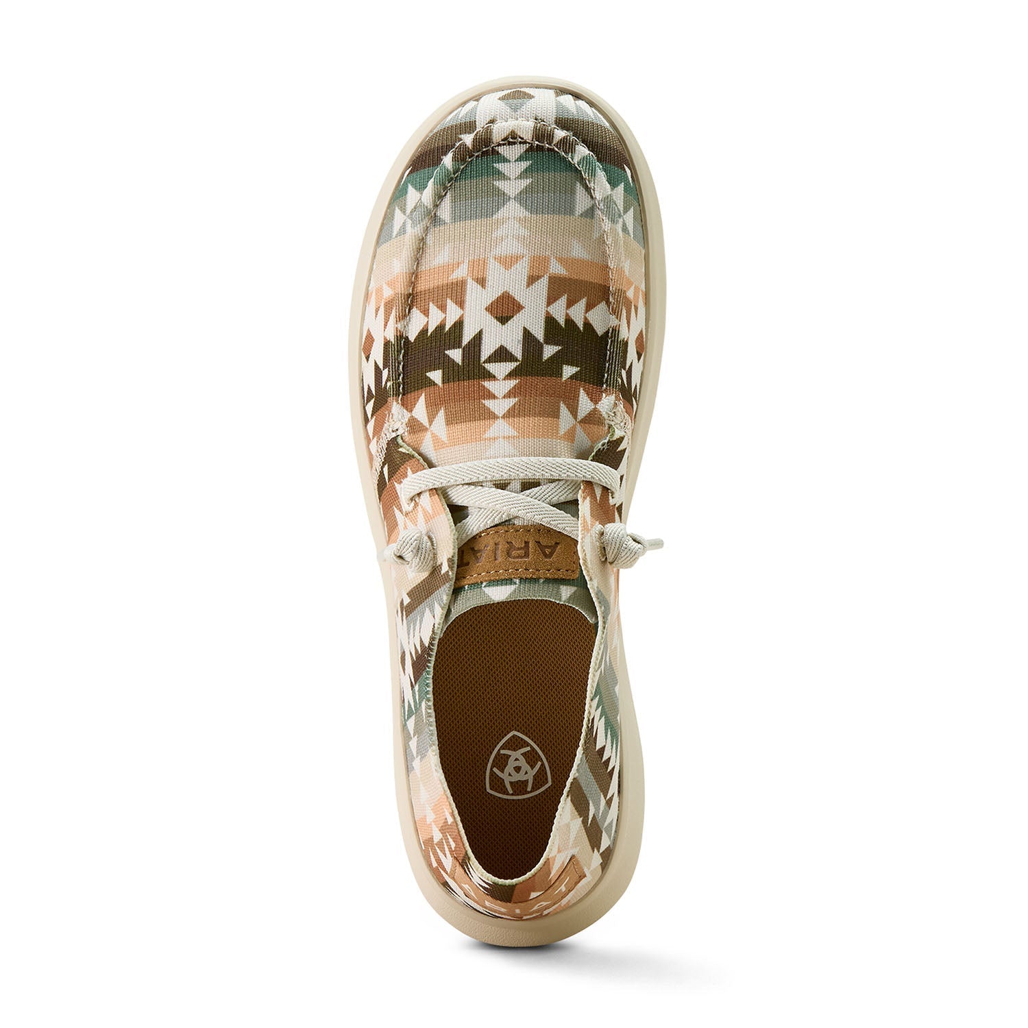 Chaussures à enfiler décontractées Ariat Hilo pour femme avec lacets sans nœuds – Confortables pour le quotidien