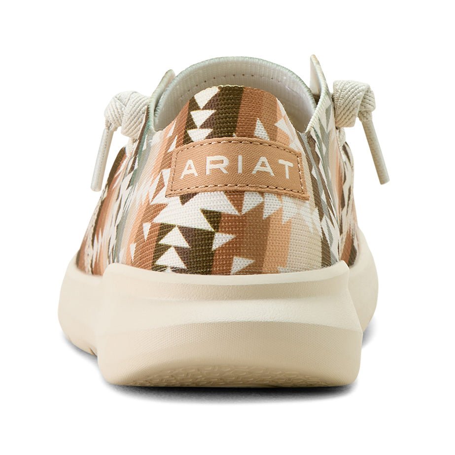 Chaussures à enfiler décontractées Ariat Hilo pour femme avec lacets sans nœuds – Confortables pour le quotidien