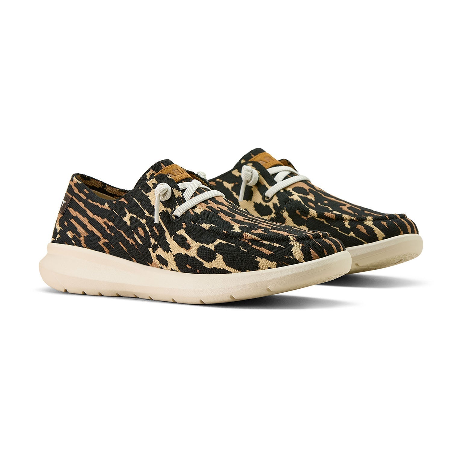 Chaussures à enfiler décontractées Ariat Hilo pour femme avec lacets sans nœuds – Confortables pour le quotidien