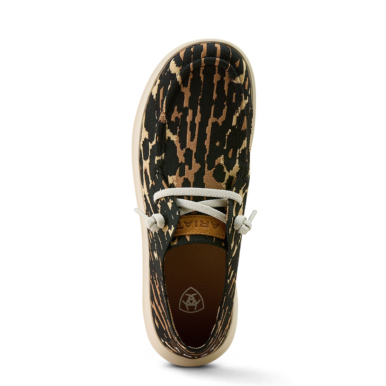 Chaussures à enfiler décontractées Ariat Hilo pour femme avec lacets sans nœuds – Confortables pour le quotidien