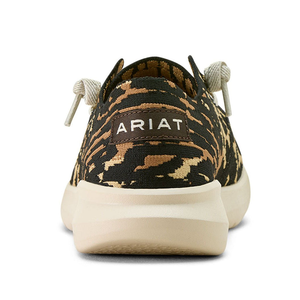 Chaussures à enfiler décontractées Ariat Hilo pour femme avec lacets sans nœuds – Confortables pour le quotidien