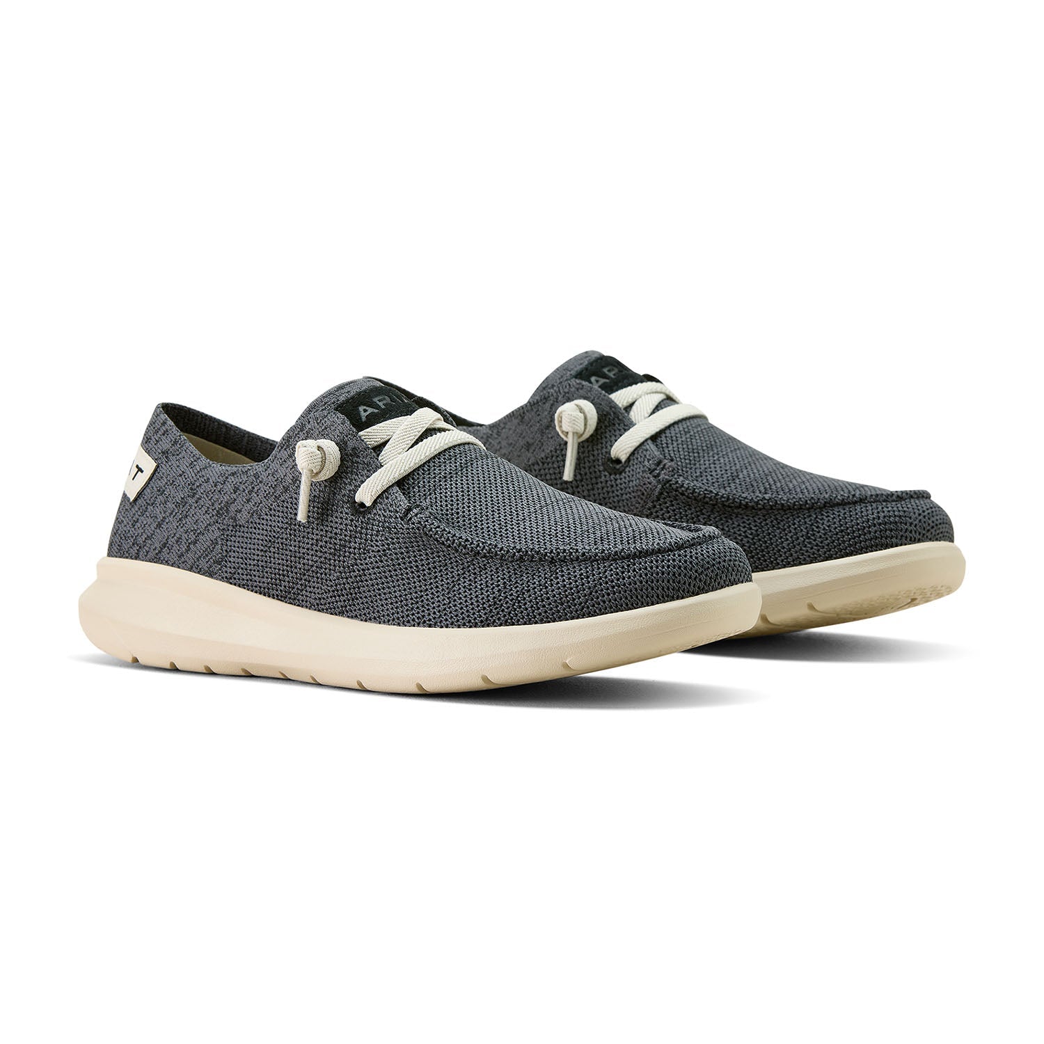 Chaussures à enfiler décontractées Ariat Hilo pour femme avec lacets sans nœuds – Confortables pour le quotidien