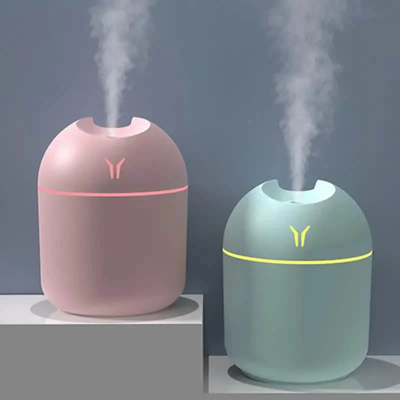 Diffuseur d'arômes et humidificateur à brume froide et veilleuse